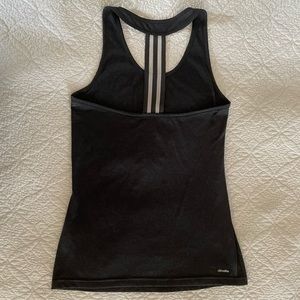 NWOT Black Adidas Racerback Tank Top - Small